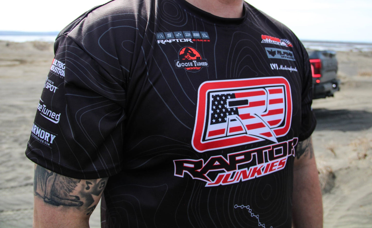 RAPTOR JUNKIES PARTNER APPRECIATION DRIVER JERSEY V1.3