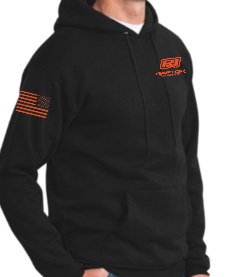 Nobody Cares, Work Harder Raptor Junkies Hoodie