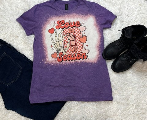 Love Season Bleached T-Shirt