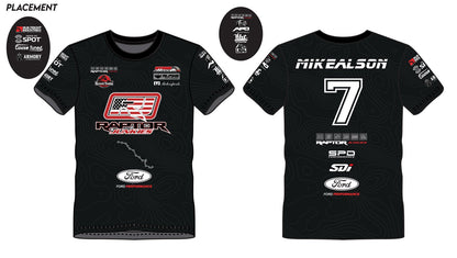 RAPTOR JUNKIES PARTNER APPRECIATION DRIVER JERSEY V1.3, V1.32, & NEW V2.0