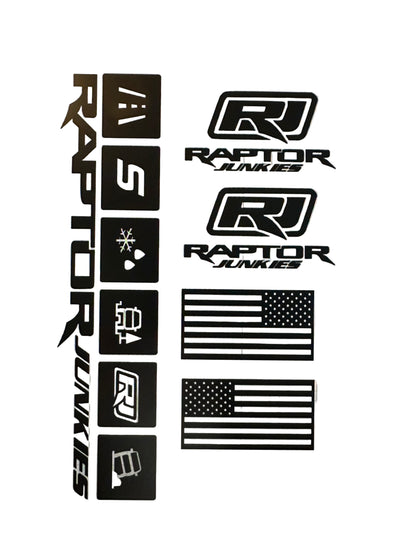 Raptor Junkies Stage 1 Decal set