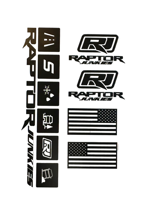 Raptor Junkies Stage 1 Decal set