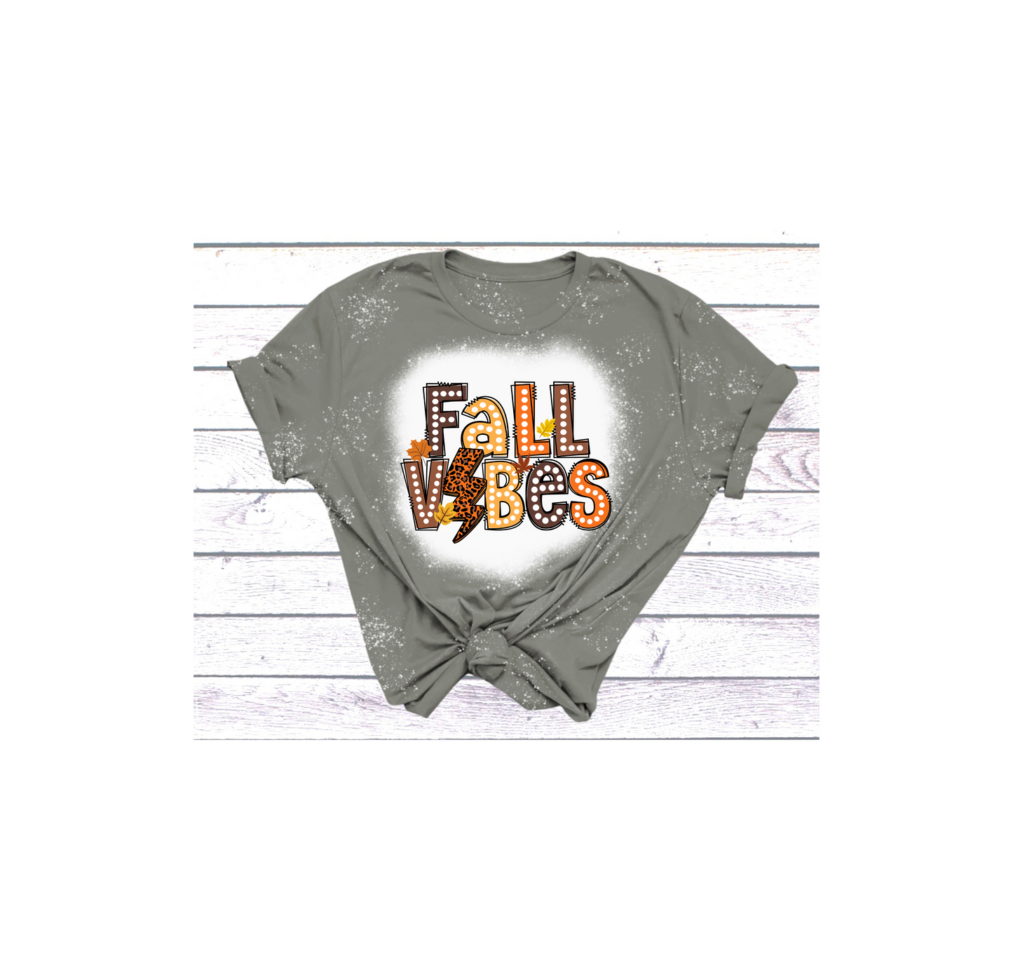Fall Vibes Lightning Bolt T-shirt